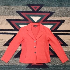 Elegant Women's Coral Blazer